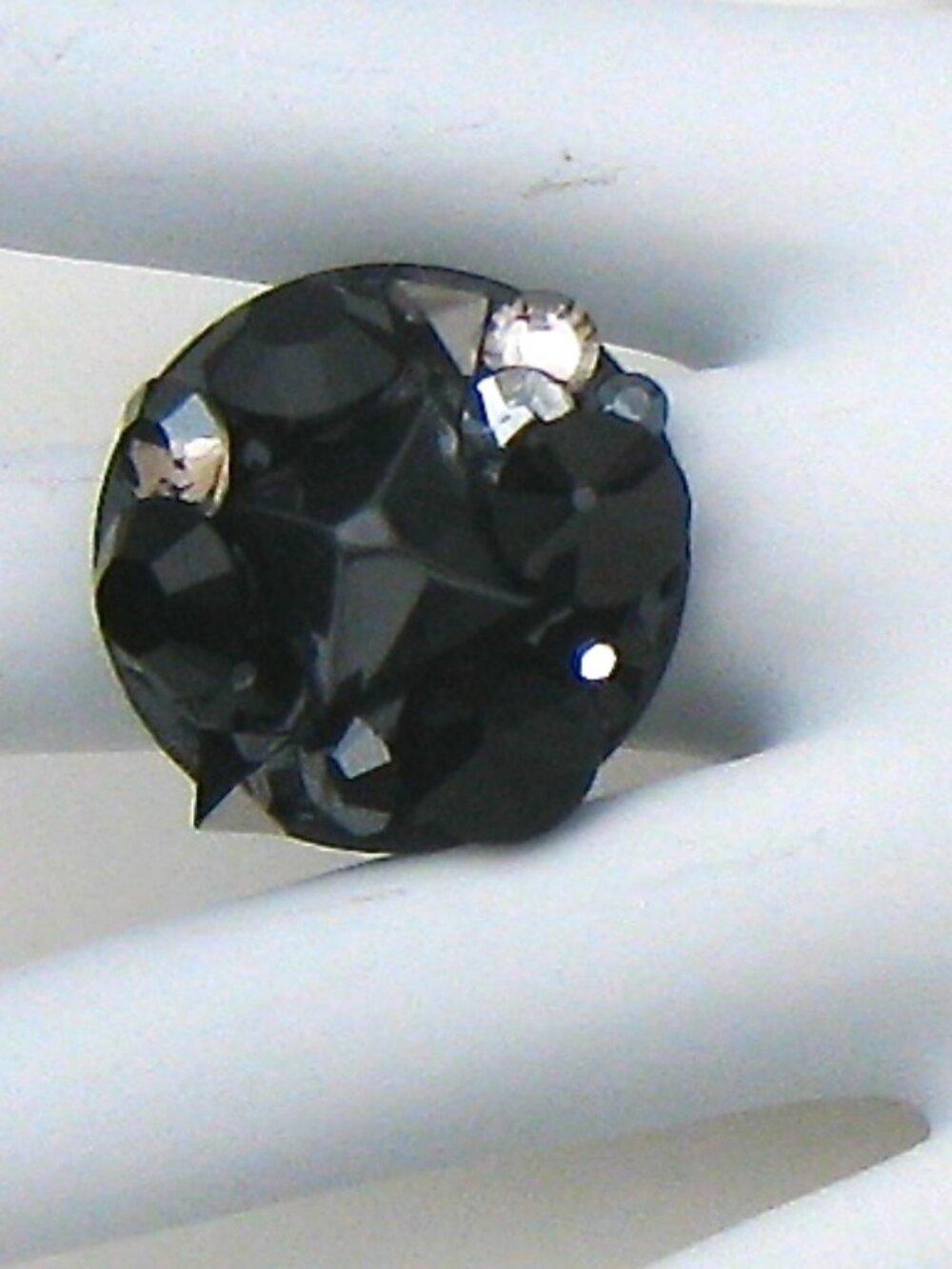 GASOLINE GLAMOUR BLACK CAVIAR MINI RING♠️💎🖤